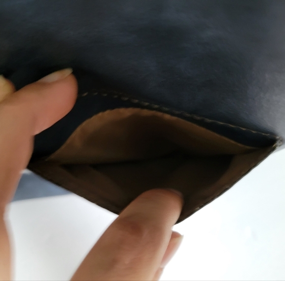 MultiSac Dark Blue Man Made Materials Multipocket Crossbody Purse - Picture 3 of 11